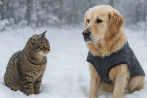 ❄️ Tipps vom Tierarzt Stuttgart: So schützen Sie Hunde und Katzen im Winter vor Kälte Auch unsere Haustiere suchen bei den aktuell eisigen Temperaturen Schutz vor der Kälte.