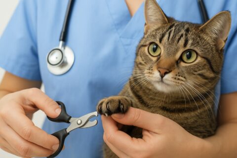 Soll man bei Katzen die Krallen schneiden? Ihr Tierarzt Stuttgart informiert Jeder Katzenbesitzer kennt sie: die scharfen Krallen