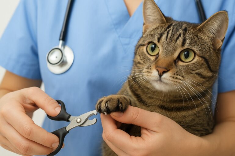 Soll man bei Katzen die Krallen schneiden? Ihr Tierarzt Stuttgart informiert Jeder Katzenbesitzer kennt sie: die scharfen Krallen