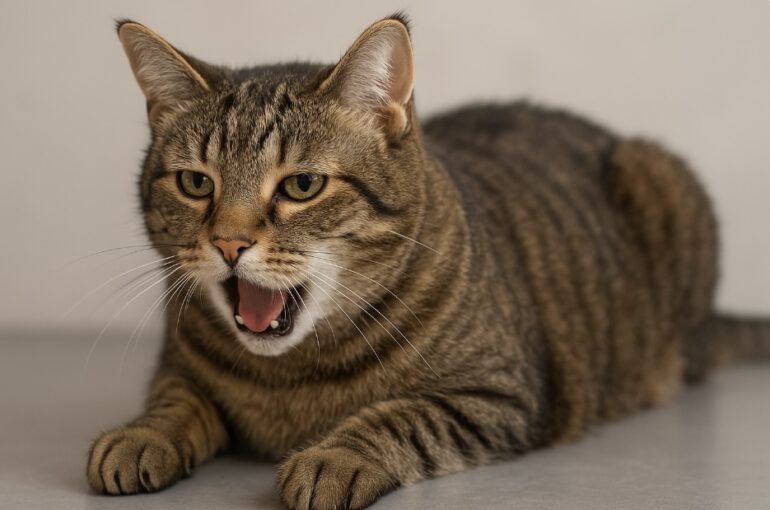 Katze atmet schwer – warum ein schneller Besuch beim Tierarzt wichtig ist Wenn eine Katze schwer atmet, ist das immer ein Warnsignal. Atemnot ist ein akutes Symptom, das verschiedene Ursachen haben kann