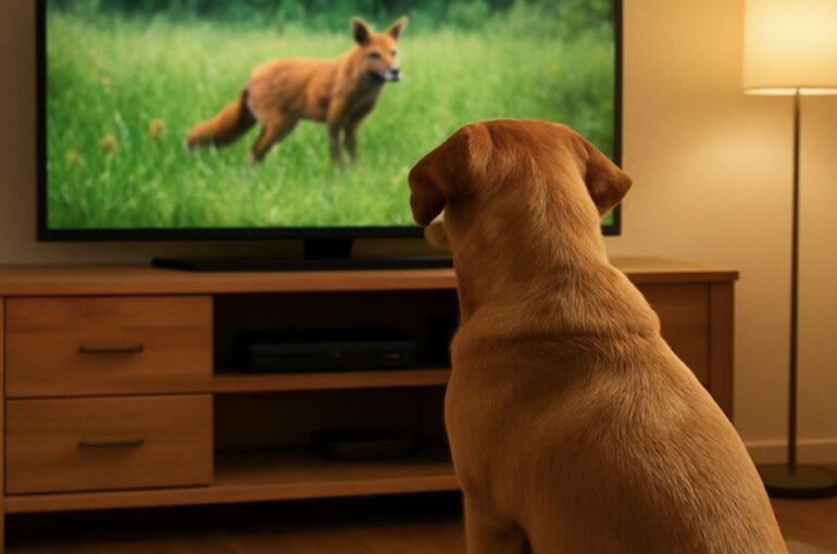 Tierforschung: Was Hunde vor dem Fernseher erleben – aktuelle Erkenntnisse  Immer mehr Hundebesitzer fragen sich, ob Fernsehen für Hunde sinnvoll ist – oder reine Beschäftigungstherapie des Menschen. Während in den USA „Hundefernsehen“