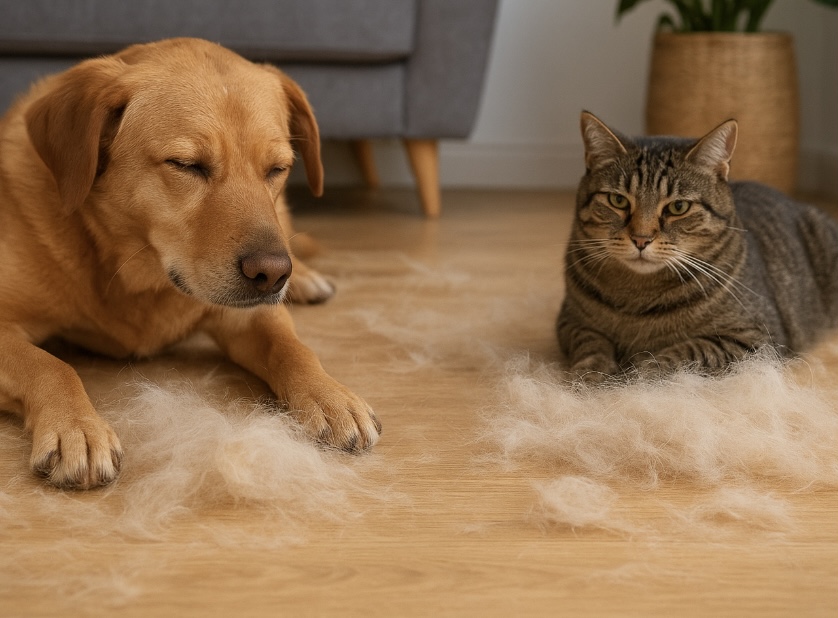 Fellwechsel bei Hunden und Katzen: Was Tierhalter wissen sollten Ein Ratgeber vom Tierarzt Stuttgart Der halbjährliche Fellwechsel bei Hunden und Katzen ist eine Herausforderung für viele Tierhalter Fellwechsel bei Hunden und Katzen: Was Tierhalter wissen sollten Ein Ratgeber vom Tierarzt Stuttgart Der halbjährliche Fellwechsel bei Hunden und Katzen ist eine Herausforderung für viele Tierhalter