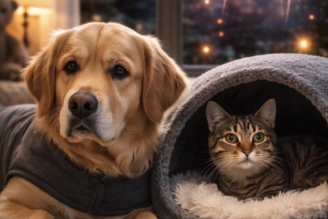 Schützen Sie Ihre Haustiere vor lautem Silvester-Feuerwerk