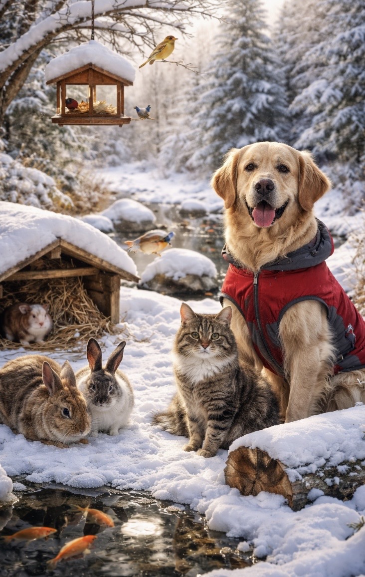 Tiere im Winter – Tipps von Ihrem Tierarzt in Stuttgart Der Winter stellt nicht nur uns Menschen, sondern auch unsere Haustiere vor besondere Herausforderungen.
