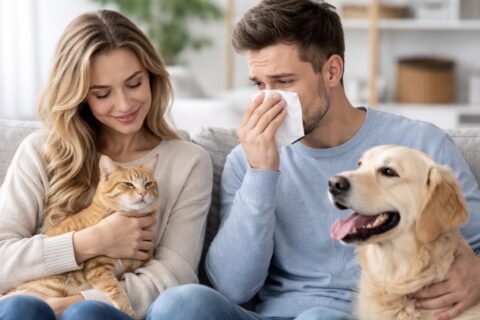 Tierhaarallergie – Beratung durch Ihren Tierarzt in Stuttgart Endlich haben Sie die große Liebe gefunden und könnten kaum glücklicher sein.