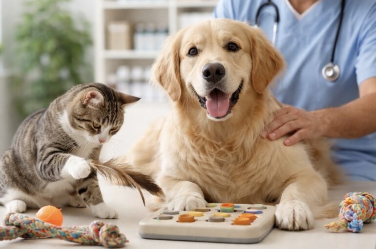 Tipps gegen tierische Langeweile – Ihr Tierarzt in Stuttgart klärt auf Warum Beschäftigung für Haustiere so wichtig ist