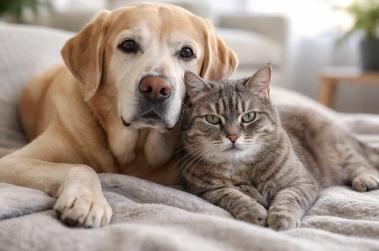 Tierische Senioren – liebevoll begleitet vom Tierarzt in Stuttgart Hunde und Katzen im Alter gut versorgen Graue Schnauzen, längere Mittagsschläfchen und kleine gesundheitliche Baustellen – auch Hunde und Katzen kommen irgendwann in die Jahre.