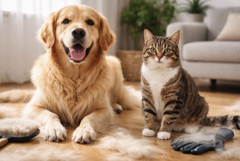 2026: Ständiger Fellwechsel bei Hund und Katze – was steckt dahinter und wie können Sie helfen?