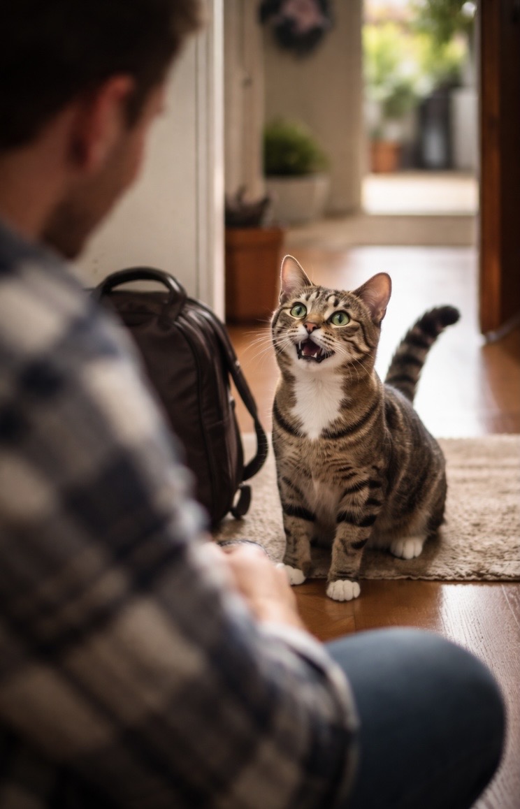 Studie enthüllt: Katzen begrüßen Männer und Frauen unterschiedlich