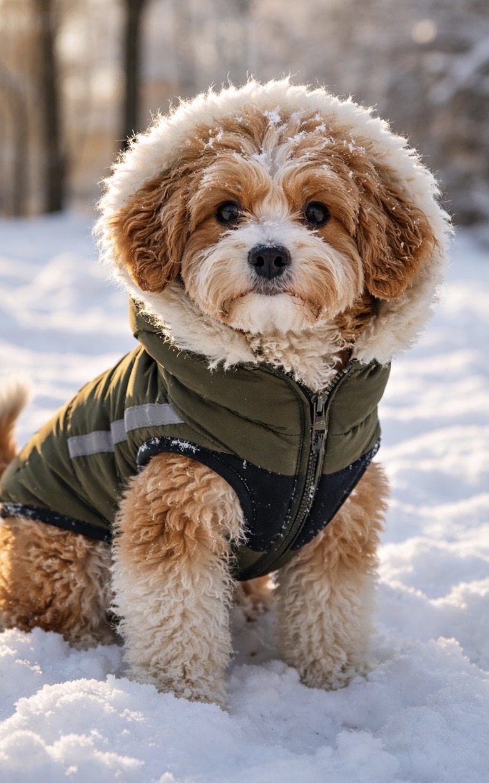 Hundekleidung im Winter: Fellkleid oder Wollmantel? Ihr Tierarzt Stuttgart klärt auf Während sich Menschen im Winter mit dicken Jacken, Schals und Mützen gegen die Kälte wappnen, bleibt Hunden meist nur eines: