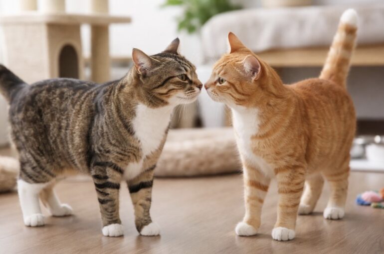 🐾 Katzenzusammenführung – Tipps von Ihrer Tierarzt Praxis in Stuttgart (Dr. Andrianaly) Die Zusammenführung von Katzen ist oft eine Herausforderung – denn bei Katzen ist es häufig Liebe auf den zweiten Blick. Damit die Vergesellschaftung stressfrei gelingt, hat Ihr Team der Tierarzt Praxis in Stuttgart Dr. Andrianaly hilfreiche Tipps für Sie zusammengestellt.