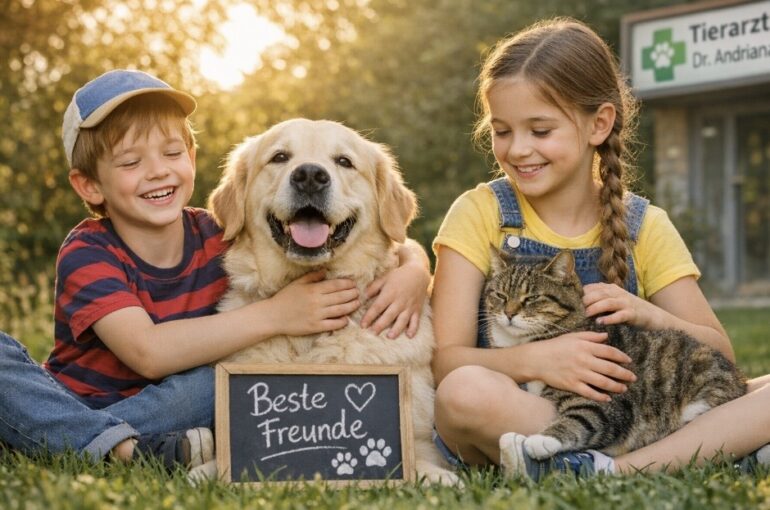 Kinder und Fellnasen – tierisch beste Freunde Wie Hunde und Katzen die Entwicklung von Kindern fördern In der familienfreundlichen Region rund um Stuttgart wissen viele Eltern: Ein Haustier ist weit mehr als nur ein Spielkamerad. Bei Dr. Andrianaly, die Tierarzt Praxis in Stuttgart, erleben wir täglich,