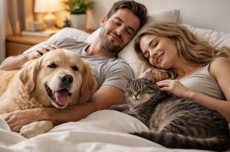 Hund und Katze mit im Bett? Nähe, die auch Menschen guttut Dr. Andrianaly - die Tierarzt Praxis in Stuttgart In vielen Haushalten gehört der Vierbeiner längst zur Familie –