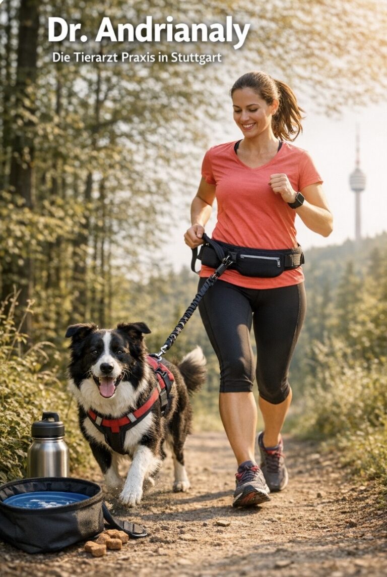 🐾 Dr. Andrianaly – die Tierarzt Praxis in Stuttgart Joggen mit Hund: So gelingt der Einstieg in den Ausdauersport Joggen mit Hund ist nicht nur ein effektiver Ausdauersport,
