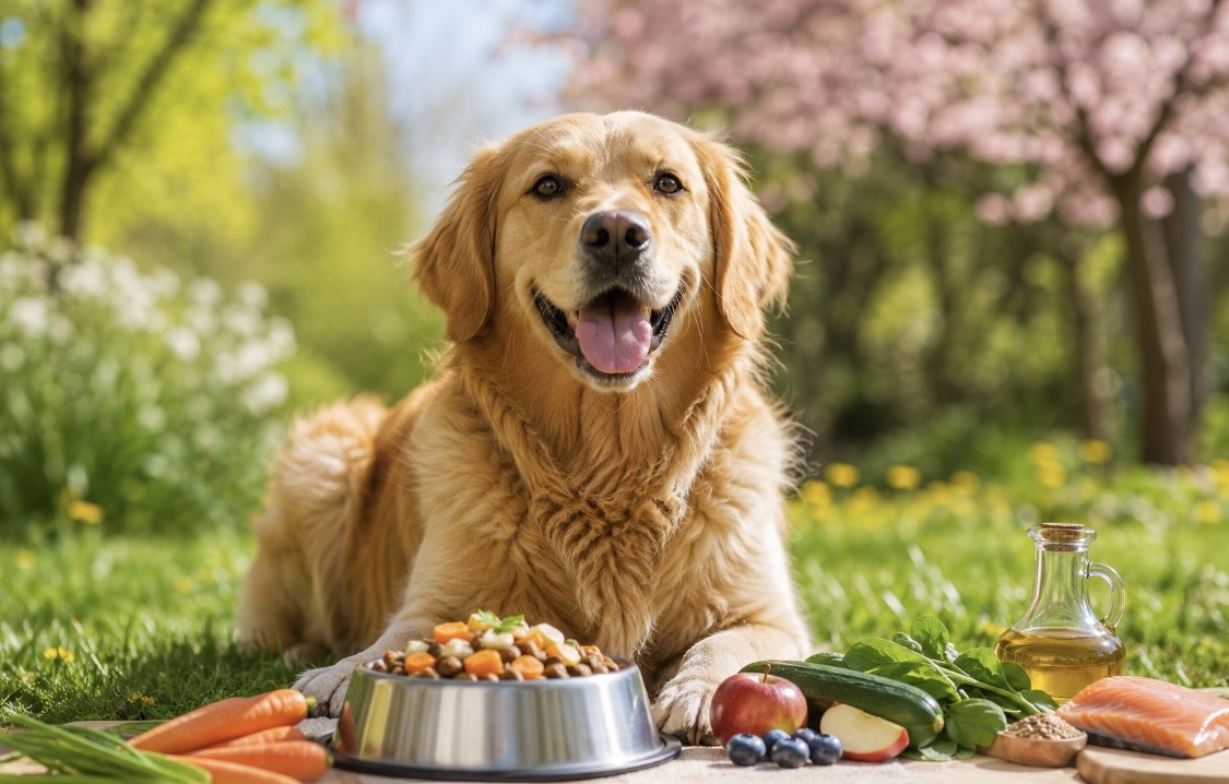 Hundeernährung im Frühling: Leichte Kost für aktive Hund