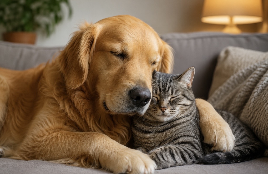 Neue Studie zeigt: Hunde und Katzen verbessern das Wohlbefinden im Alltag, helfen aber nur begrenzt bei akutem Stress. Erfahren Sie mehr bei Tierarzt Stuttgart - Dr. Andrianaly. Hund oder Katze: Wer tröstet besser?
