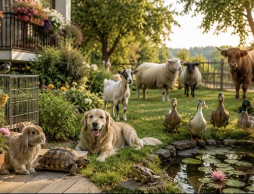 Welches Tier passt zu welchem Garten